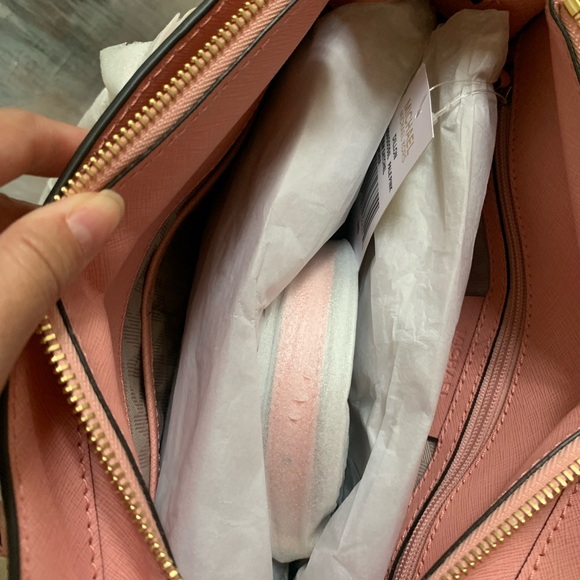 NWT MICHAEL KORS DILLON  LEATHER EW SATCHEL BAG PURSE - Picture 7 of 7